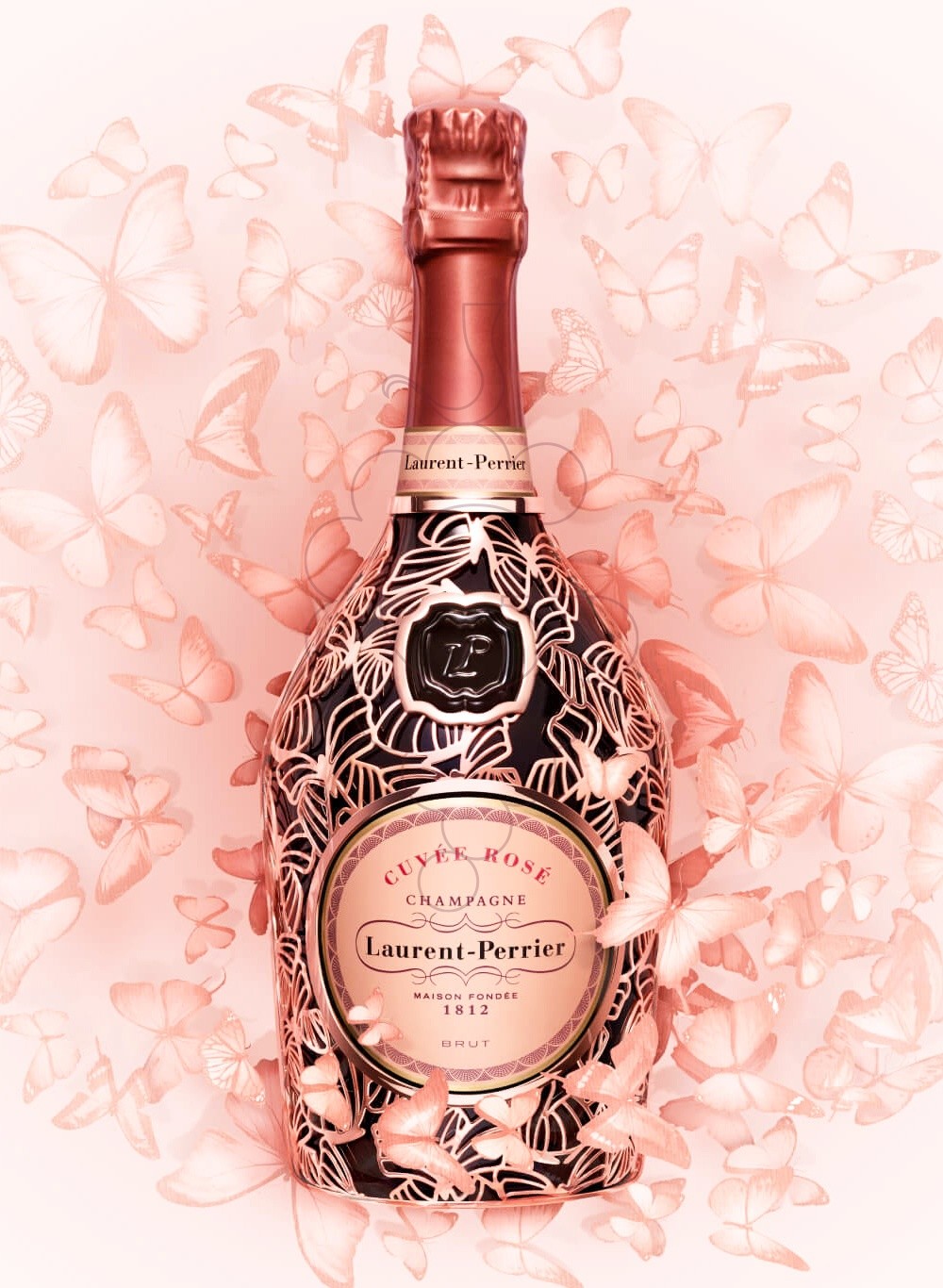 Photo Laurent Perrier Cuvée Rosé Papillon Ed. sparkling wine