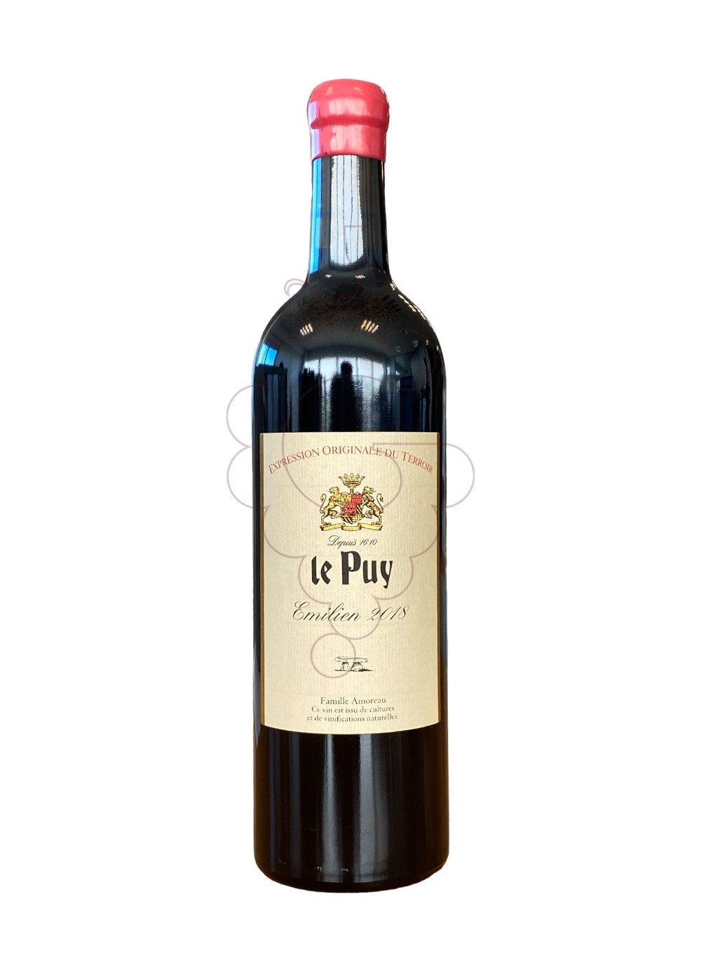 Photo Le puy emilien 2018 75 cl red wine