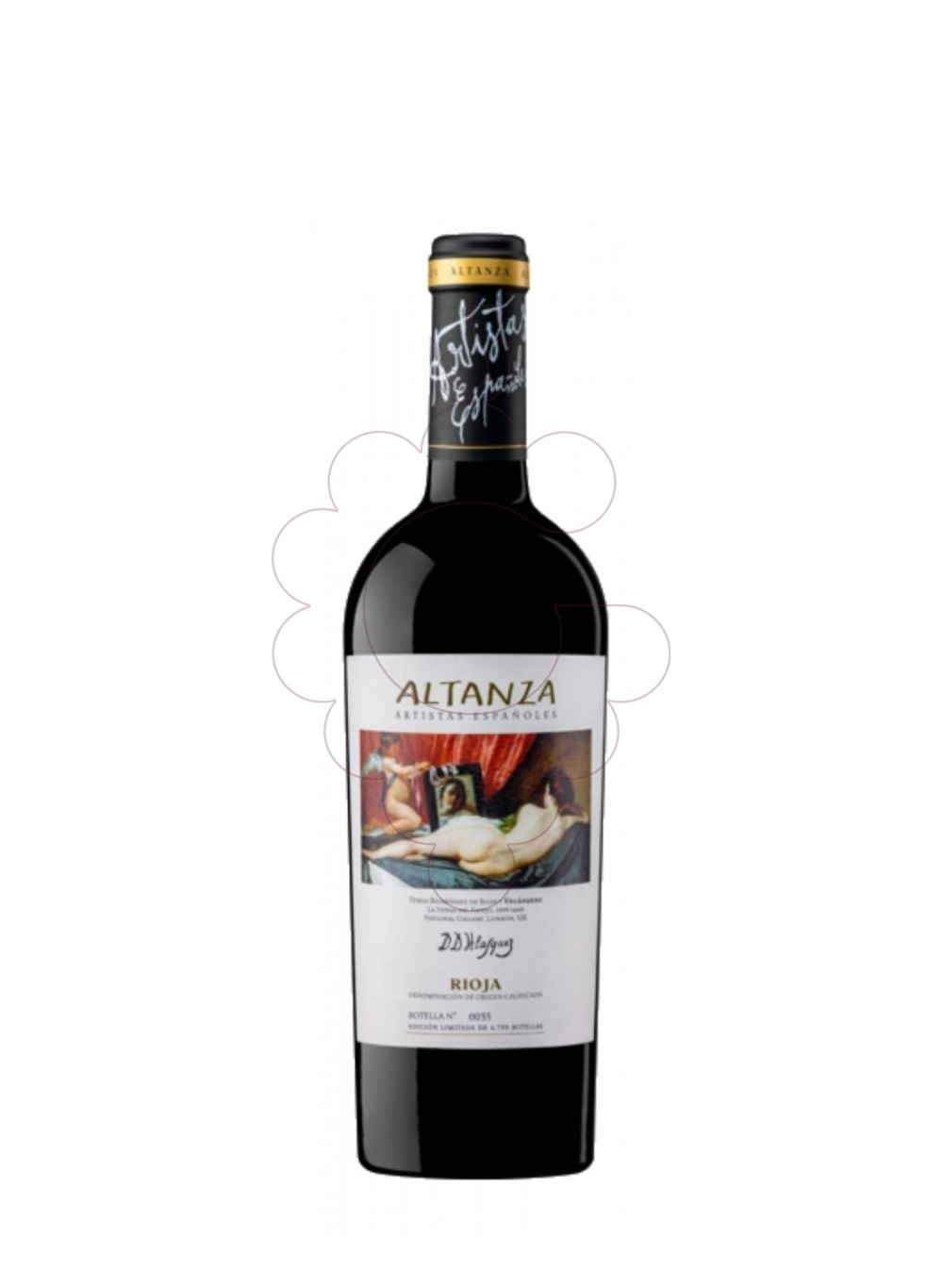 Photo Altanza Reserva Artistas Españoles Goya red wine