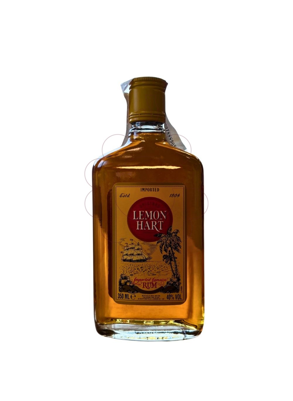 Photo Rum Lemon Hart Ron Jamaica Petaca