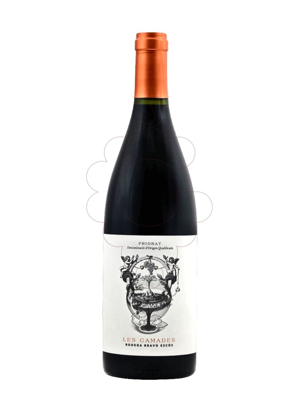 Photo Les camades negre 2021 75 cl red wine
