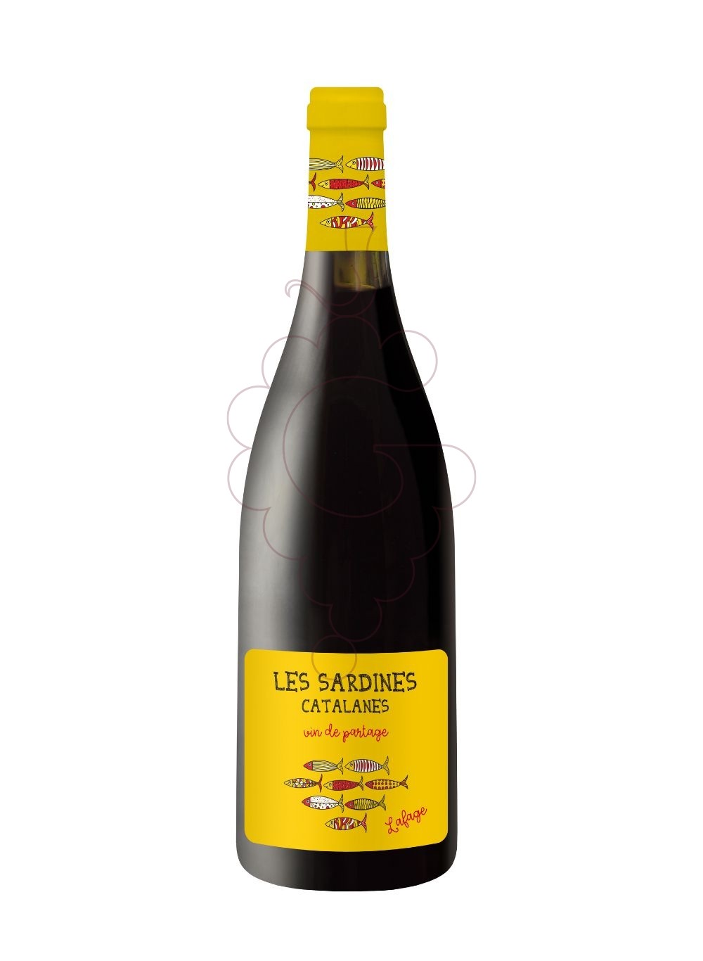 Photo Red Les Sardines Catalanes red wine