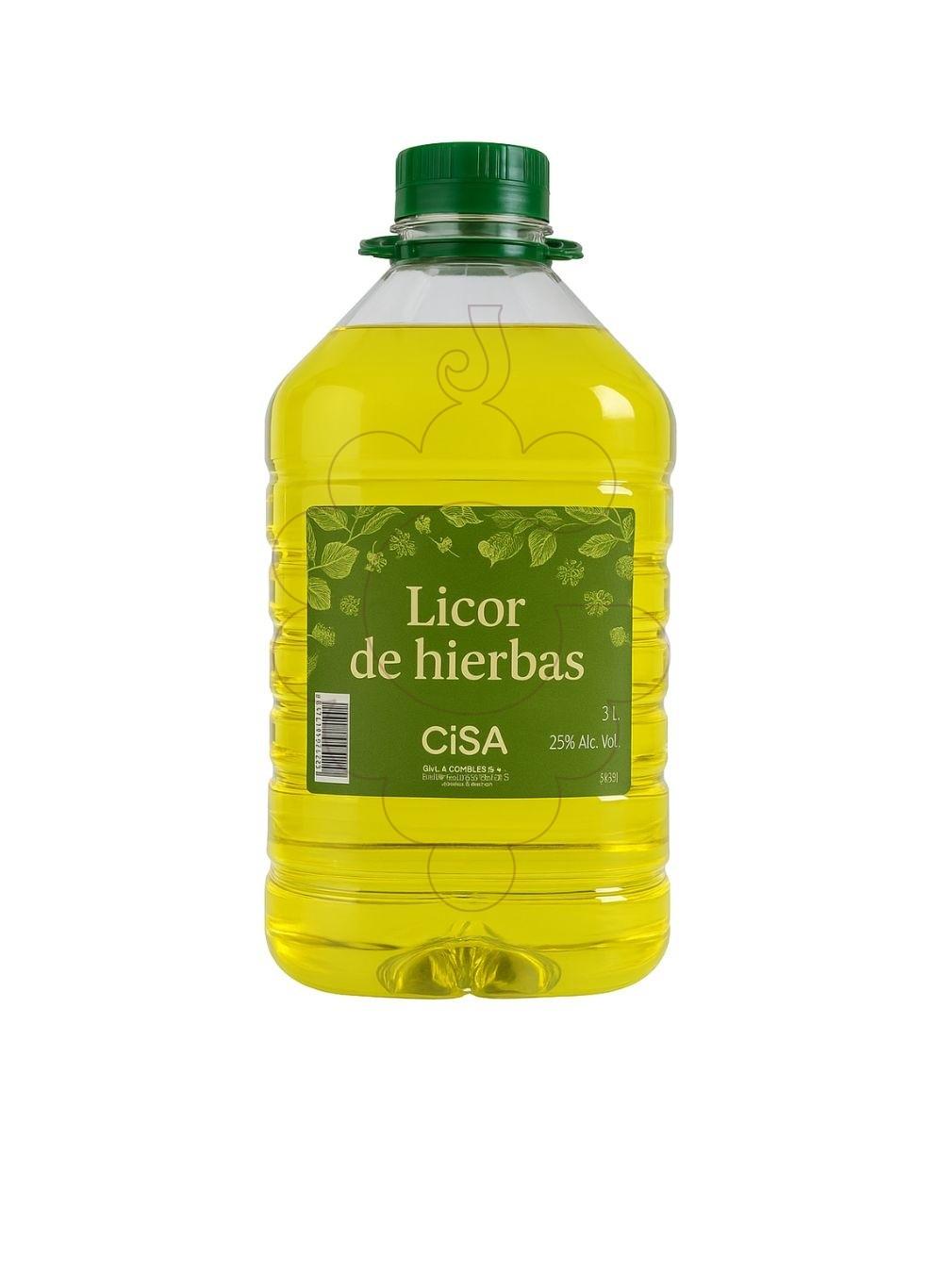 Photo Mezcal Licor herbes cisa plastic 3 lt