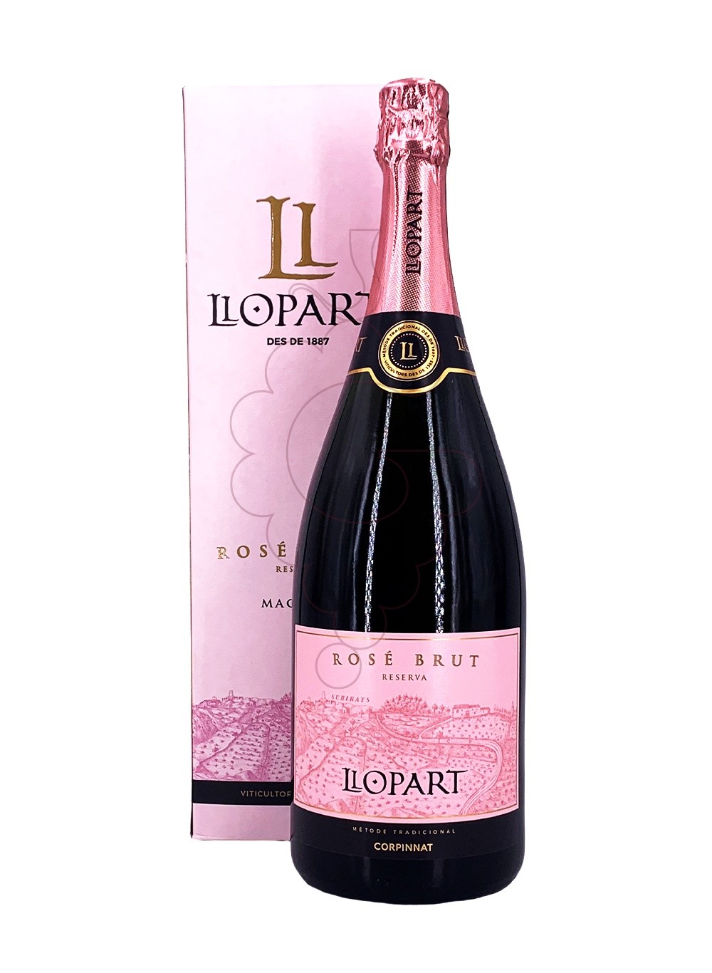 Photo Rosé Llopart Brut Magnum sparkling wine