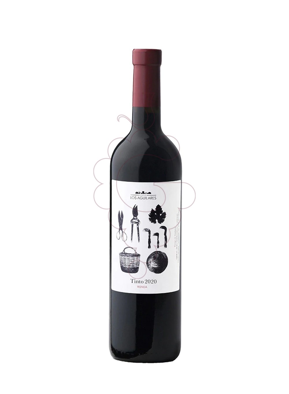 Photo Los aguilares negre 2020 75 cl red wine
