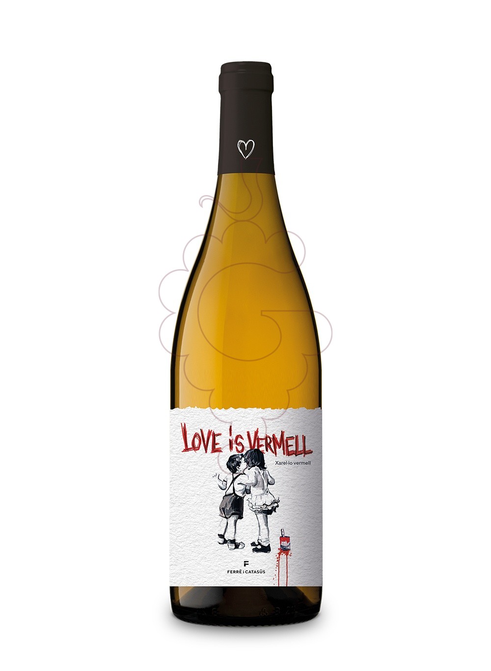 Photo Love is Vermell white wine