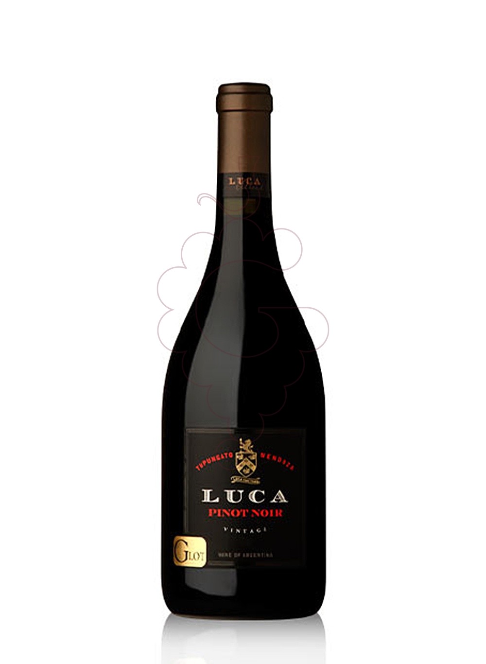 Photo Luca Pinot Noir red wine