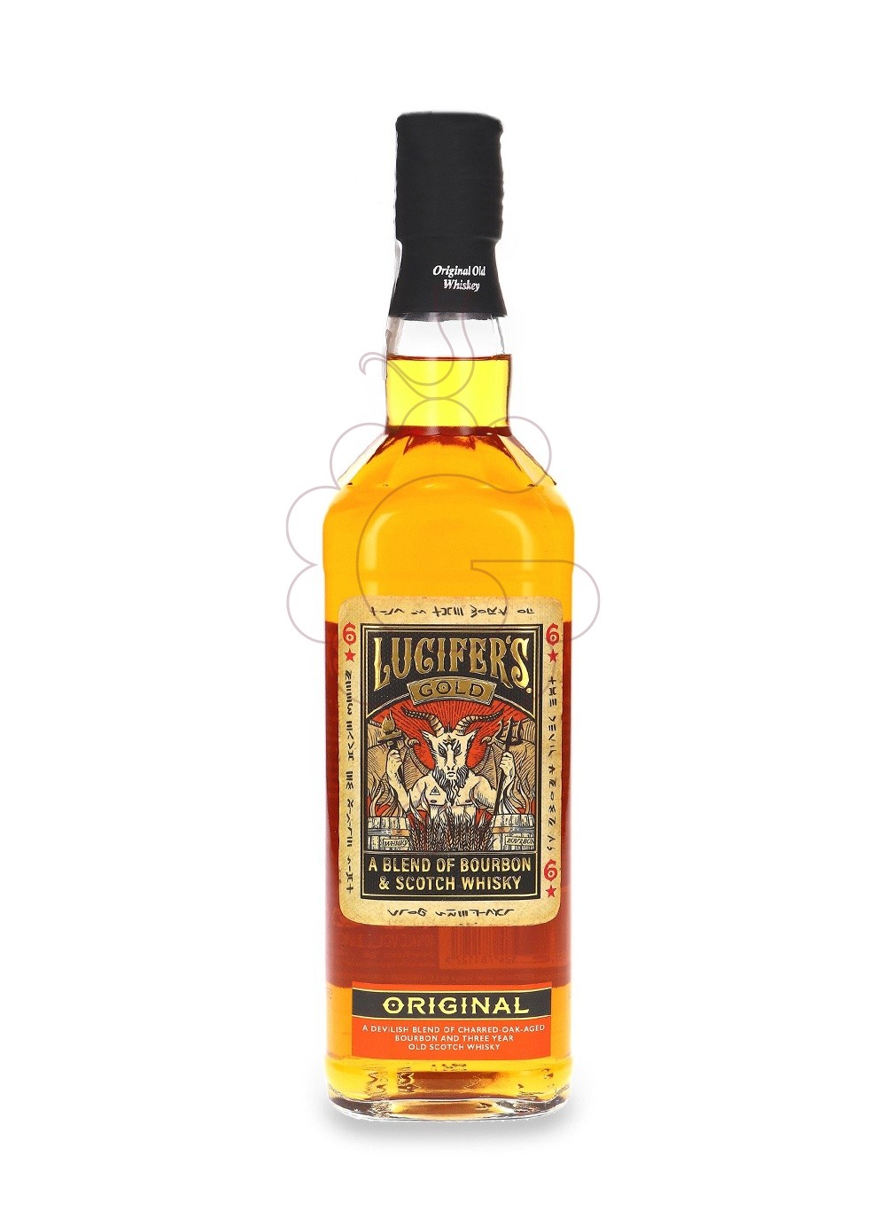 Photo Whisky Lucifer's gold blend whisky 70