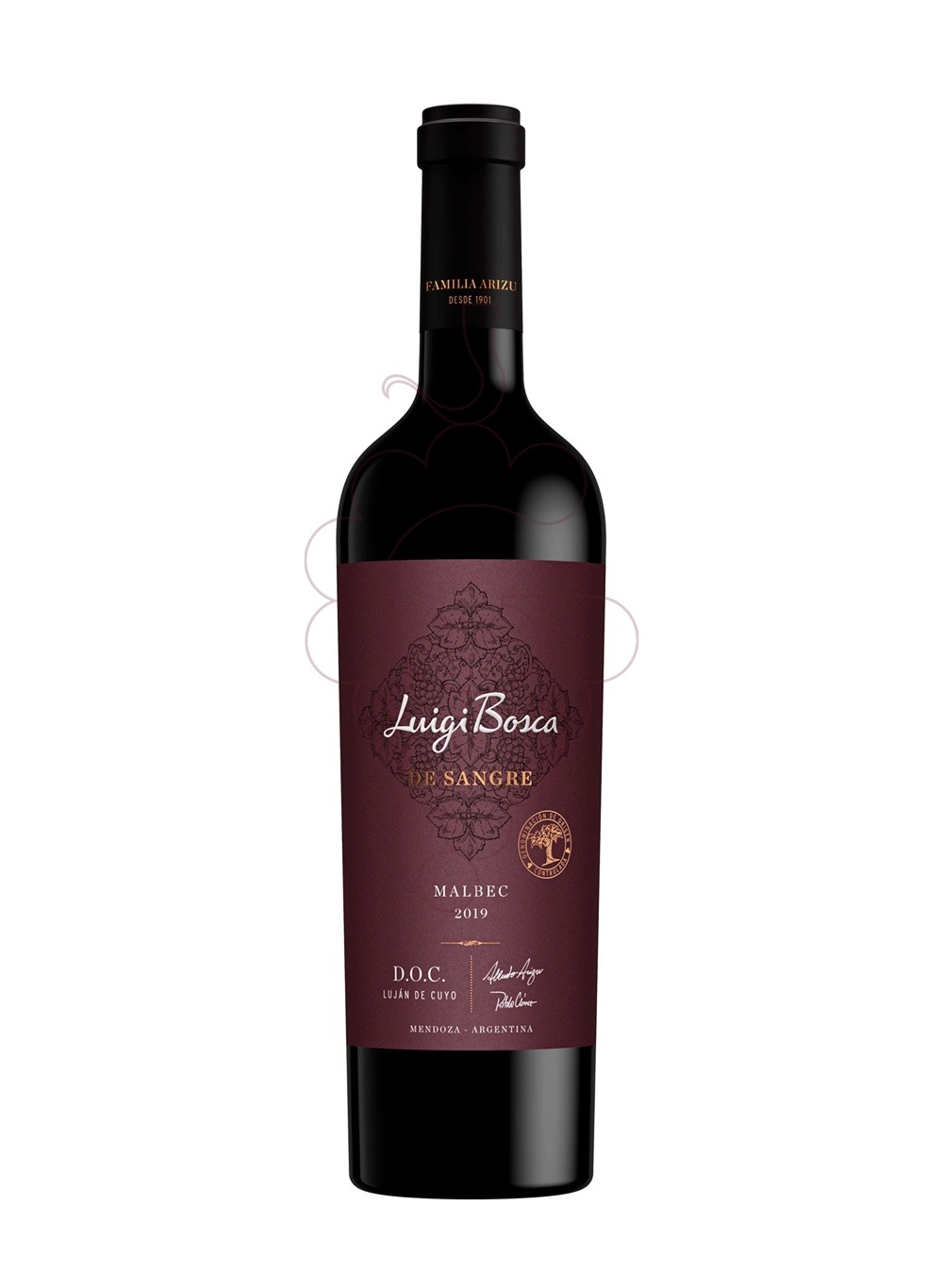 Photo Luigi Bosca Malbec red wine