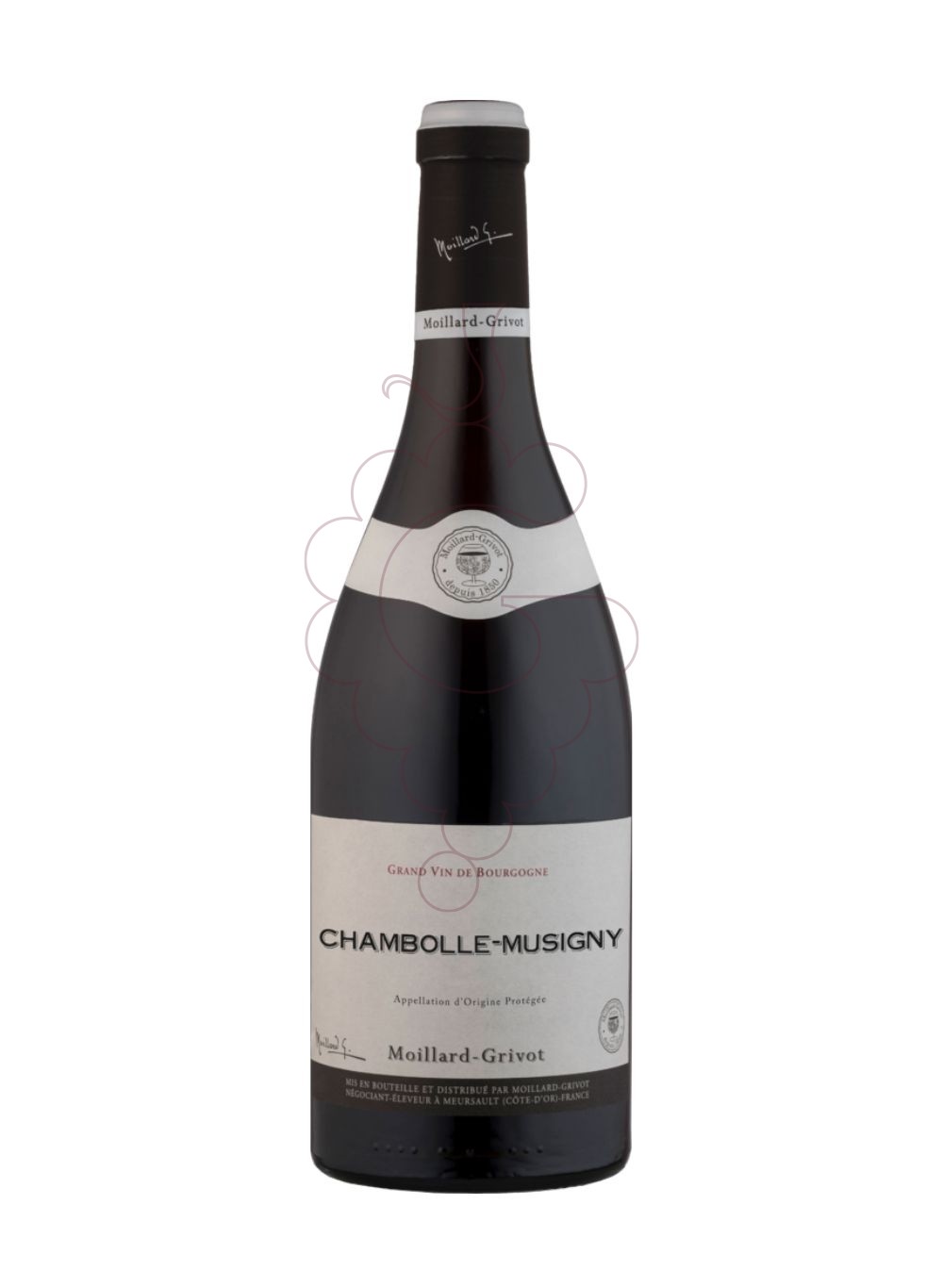 Photo Moillard-Grivot Chambolle-Musigny red wine