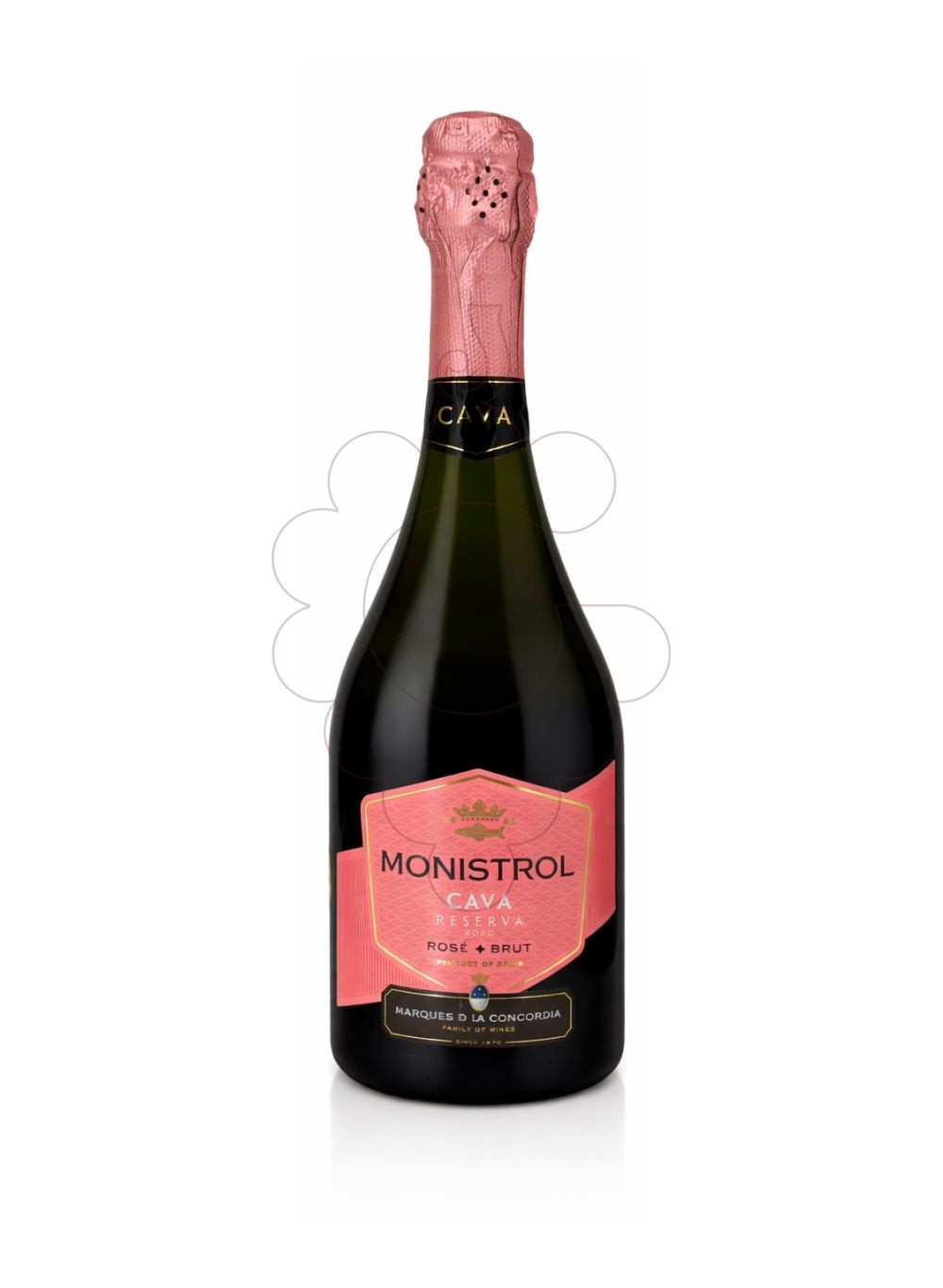 Photo M. Monistrol Rosat Brut G.R.F. sparkling wine