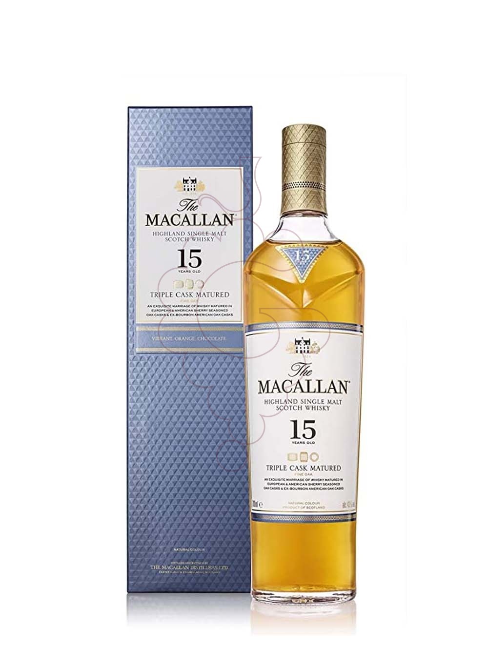 Photo Whisky Macallan 15 Years Triple Cask