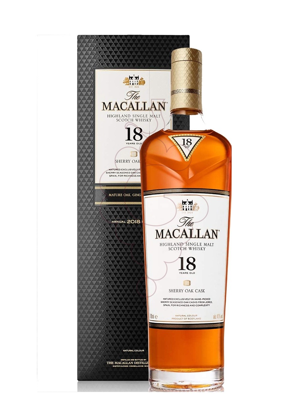 Photo Whisky Macallan 18 Years Sherry Cask