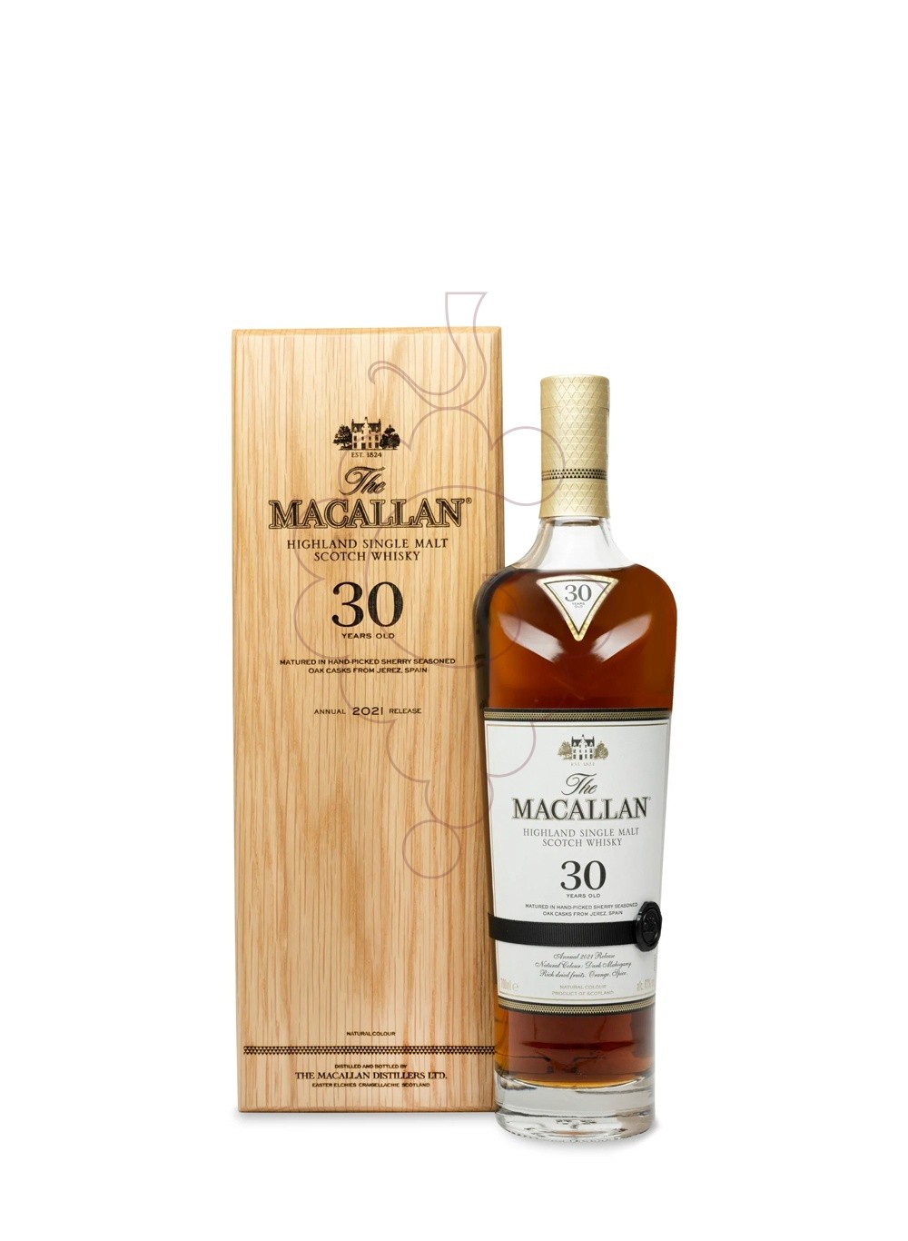 Photo Whisky Macallan 30 Years 2021 release