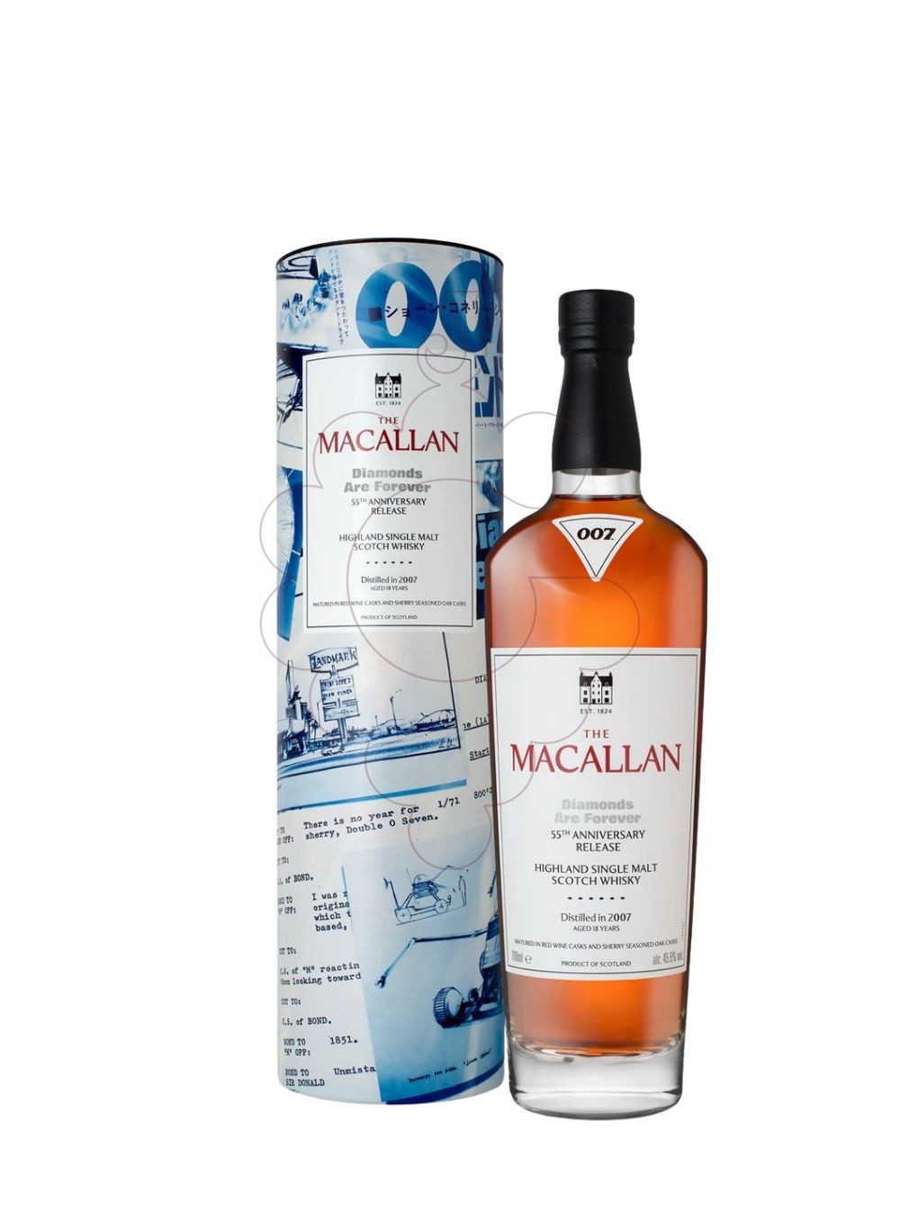 Photo Whisky Macallan diamonds are forever