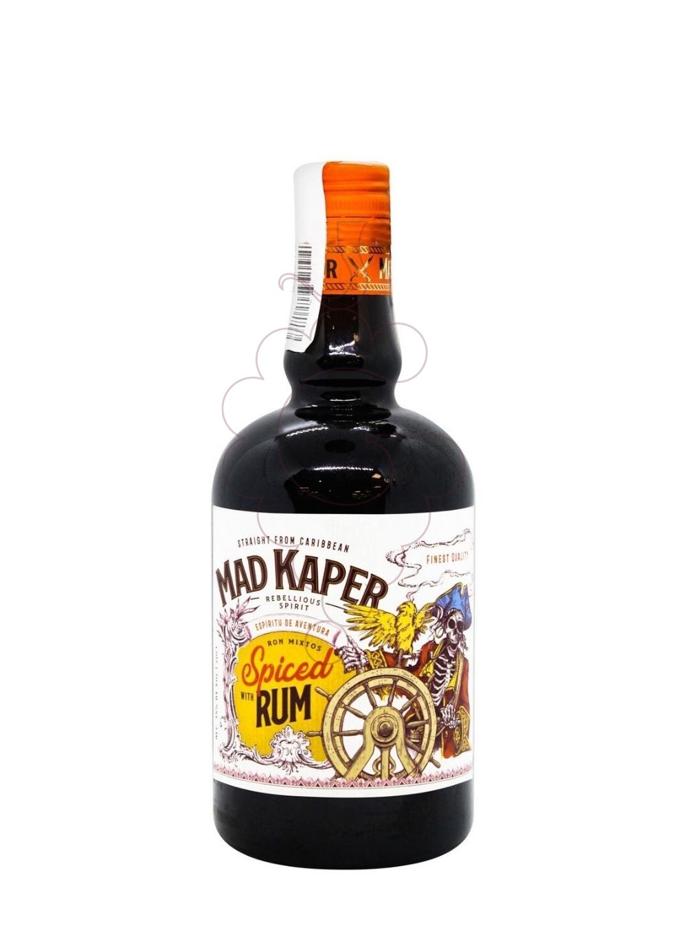 Photo Rum Mad kaper spiced rum 70 cl