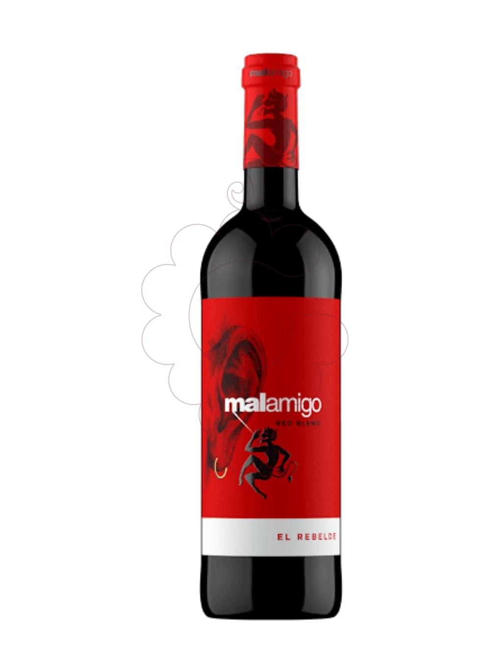Photo Malamigo el rebelde negre 75 c red wine