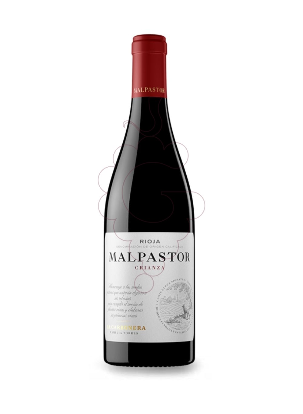 Photo Malpastor Crianza red wine