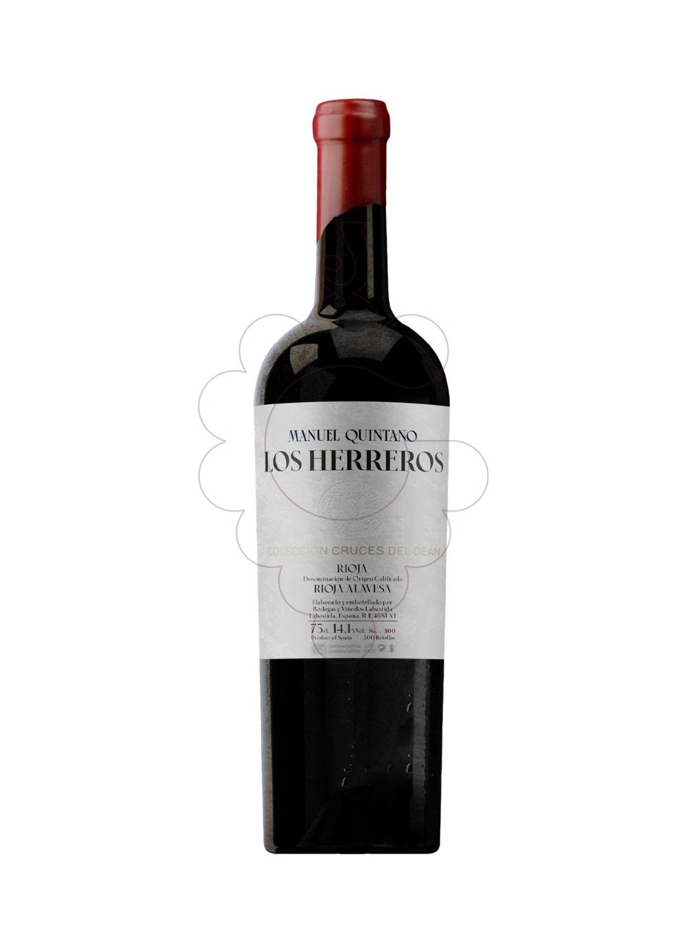 Photo Manuel Quintano Los Herreros red wine