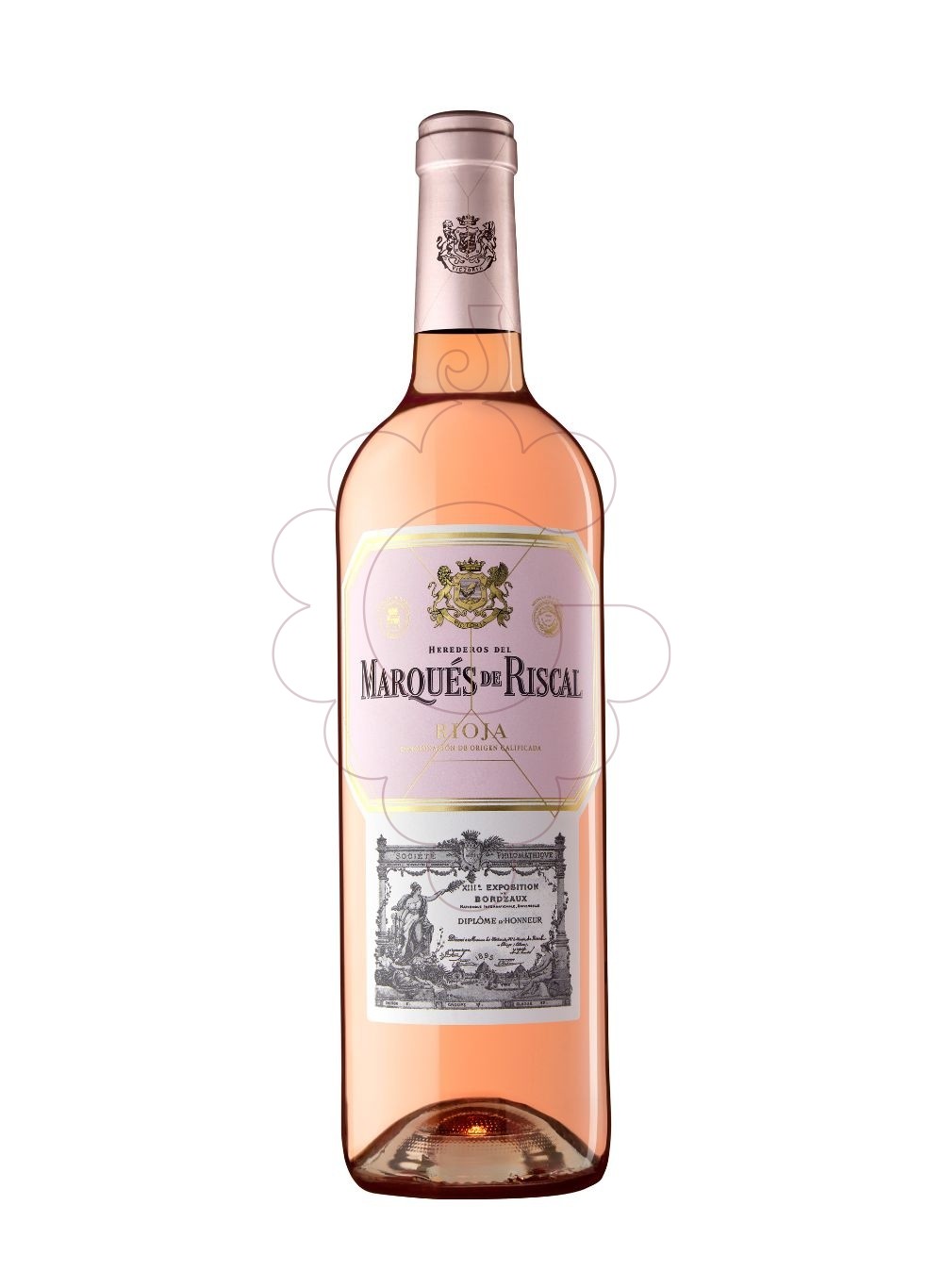 Photo Rosé Marques de Riscal rosé wine