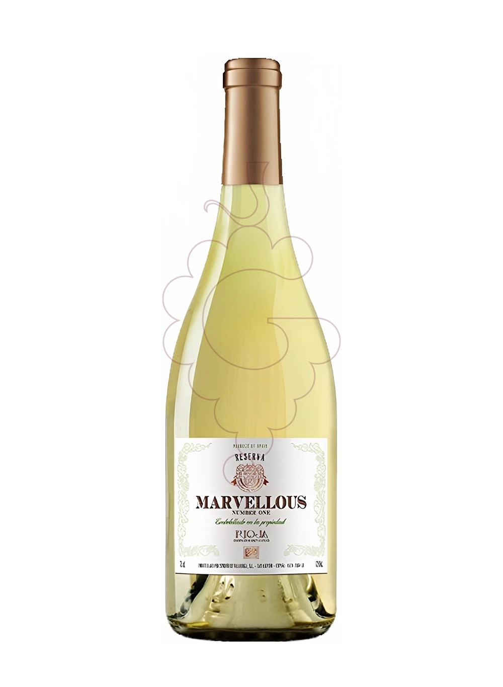 Photo Marvellous blanc g.r.2014 75cl white wine
