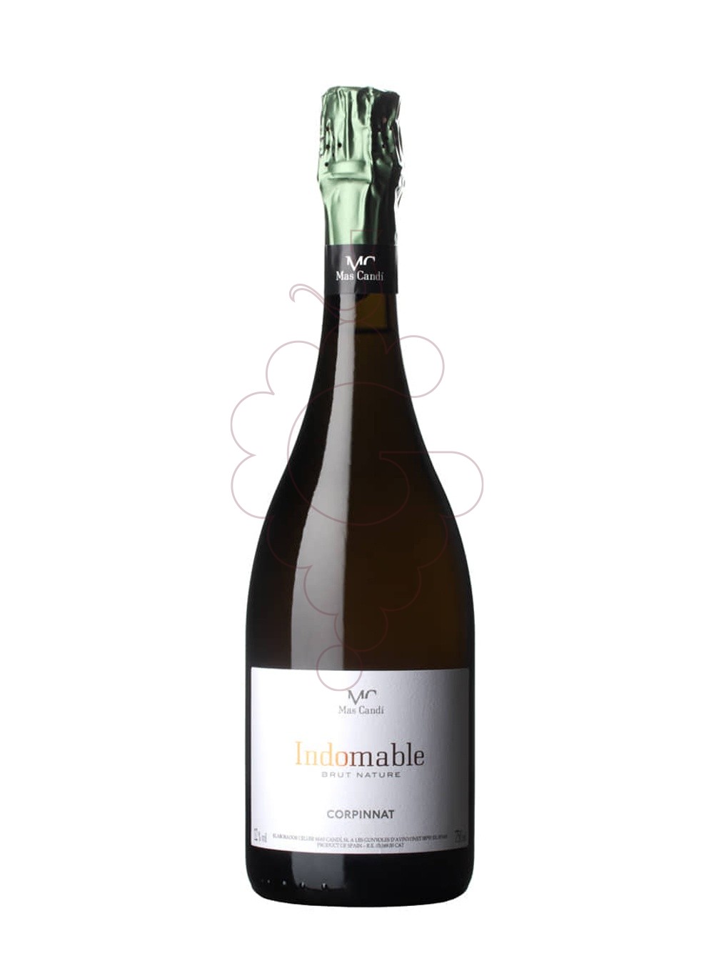 Photo Mas Candí Indomable Brut Nature sparkling wine