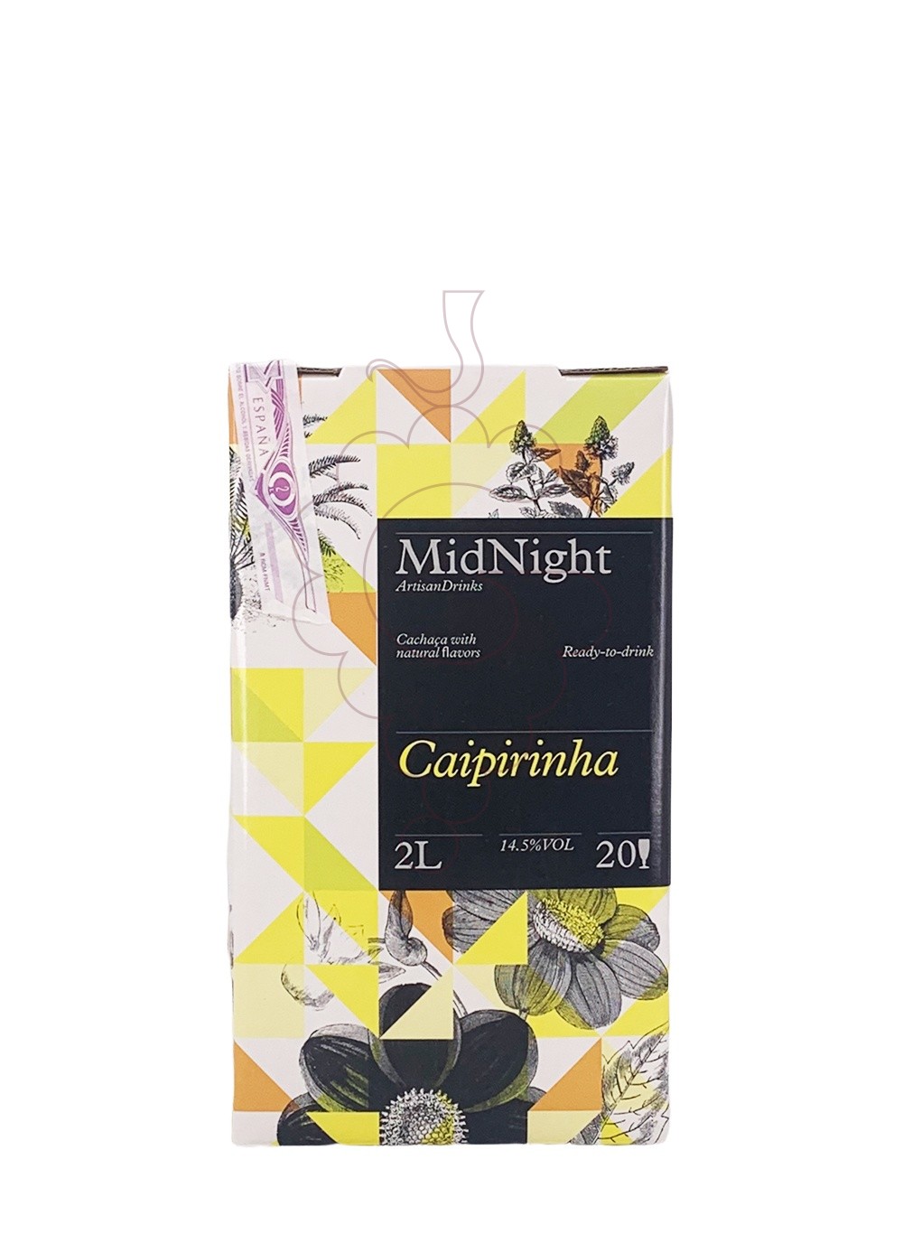 Photo Liqueur Midnight Caipirinha Bag in Box