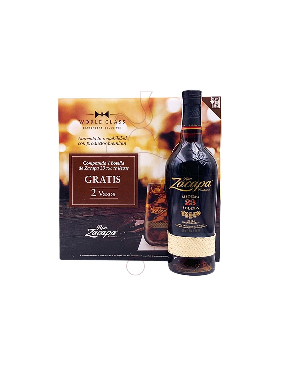 Photo Gift boxes Zacapa 23 Years Pack (1 u + 2 glasses)