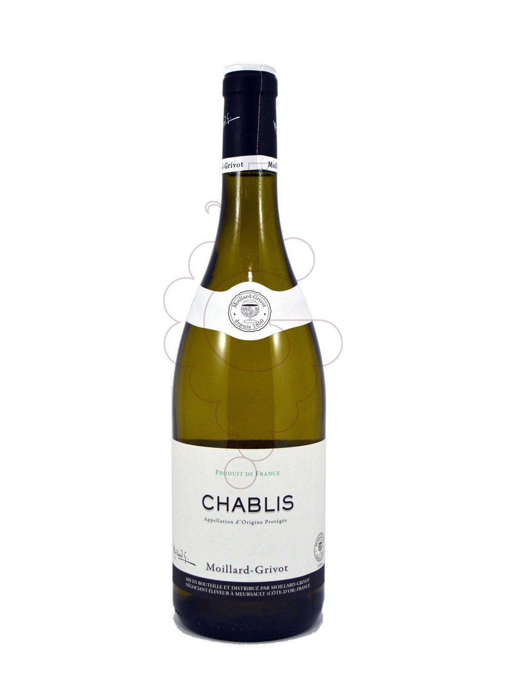 Photo Moillard-Grivot Chablis white wine