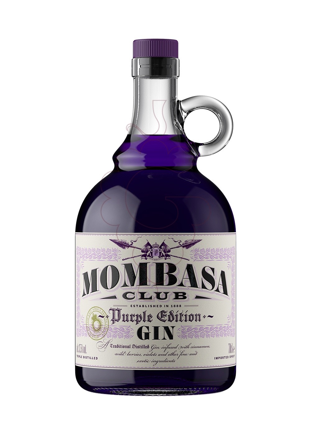 Photo Gin Mombasa purple edition 70 cl