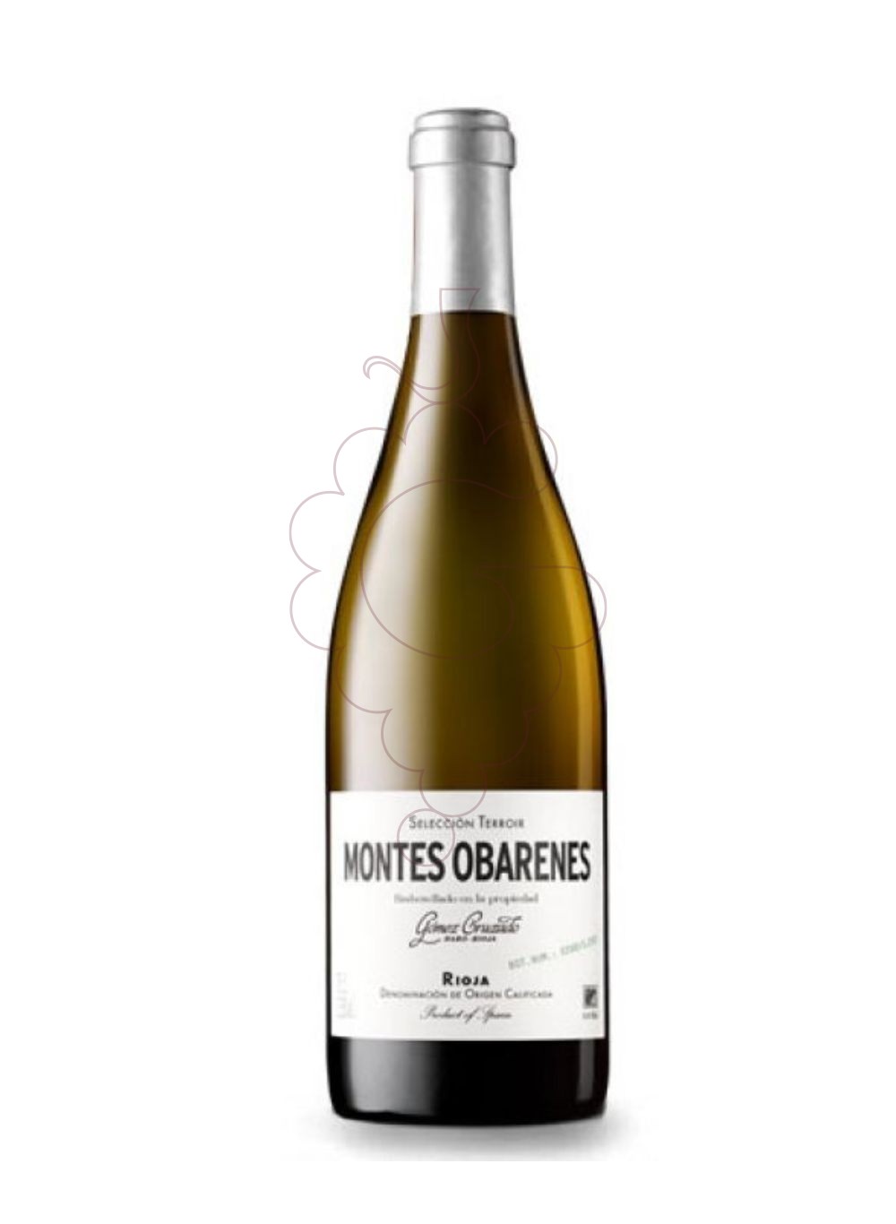 Photo Gómez Cruzado Montes Obarenes white wine