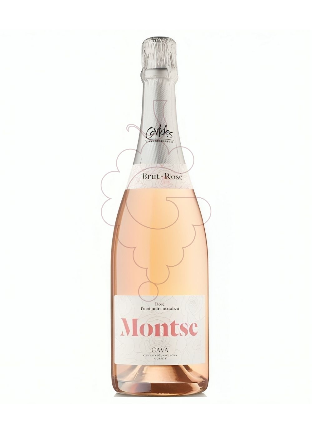 Photo Montse brut rose pinot noir sparkling wine