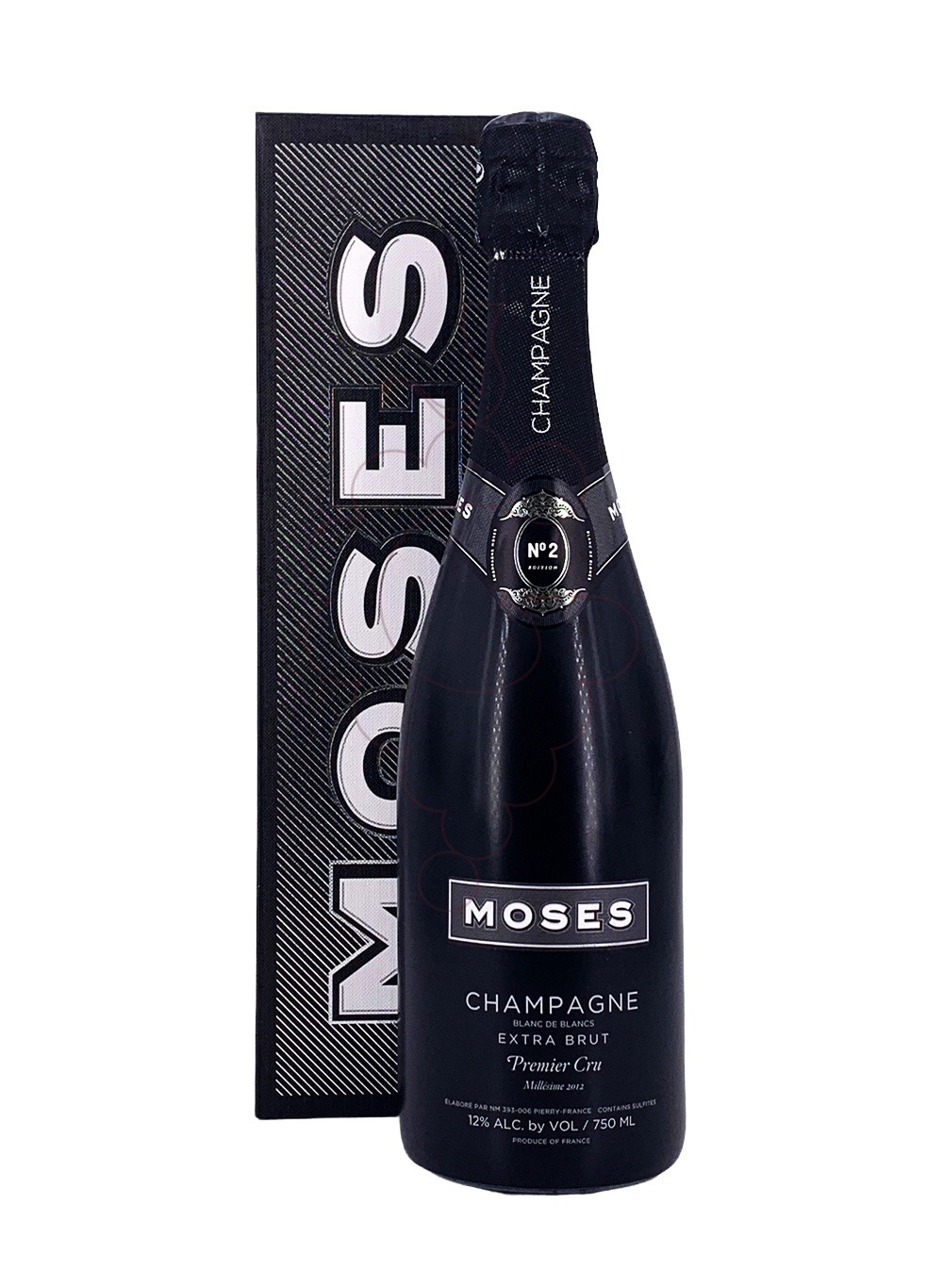 Photo Moses Nº 2 Brut 1er Cru Blanc de Blancs Millesime sparkling wine