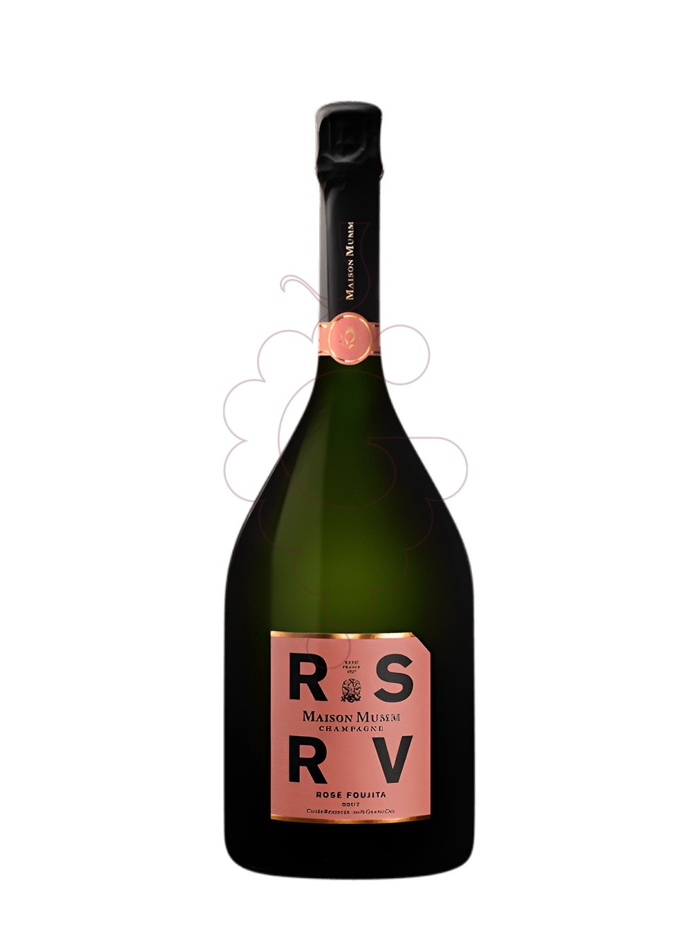 Photo Mumm RS RV Foujita Rosat sparkling wine