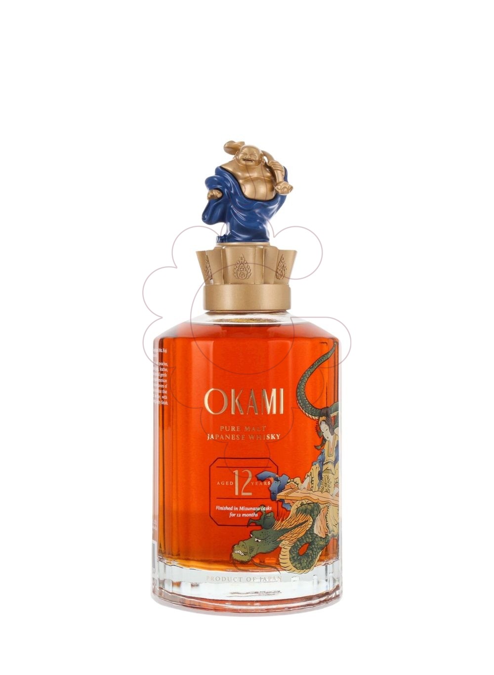 Photo Whisky Okami 12 anys pure malt japone