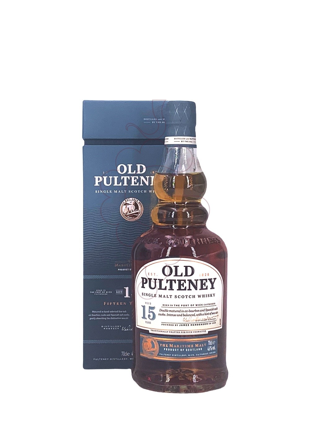 Photo Whisky Old Pulteney 15 Years
