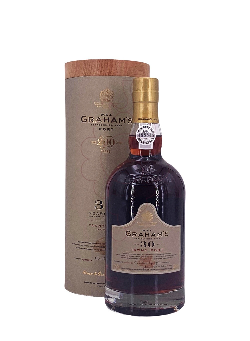 Photo Graham's 30 Years fortified wine