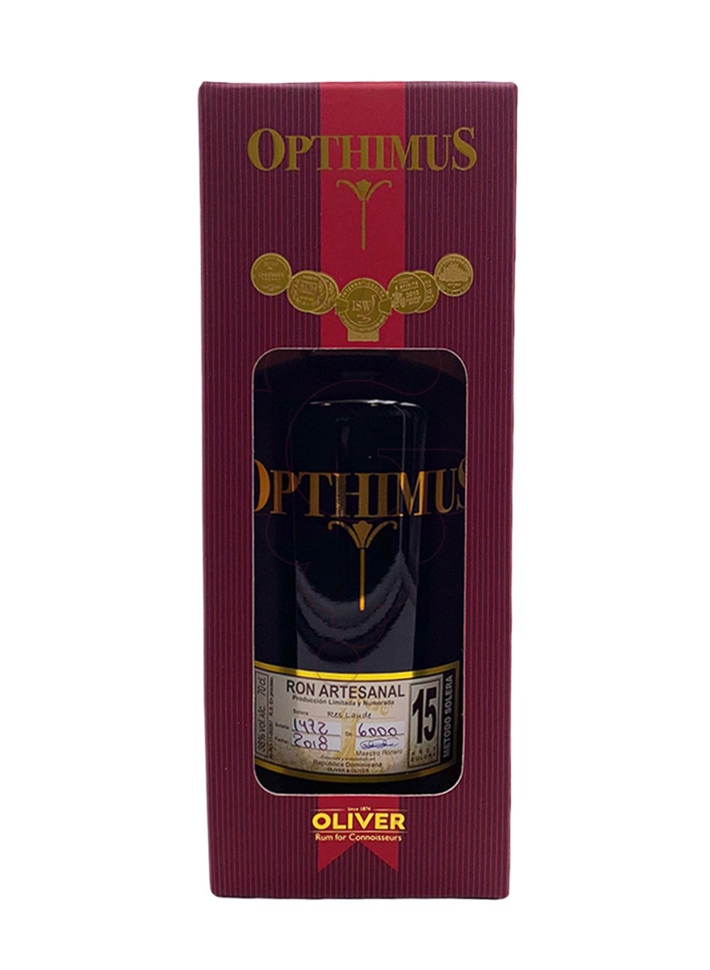 Photo Rum Opthimus 15 Years