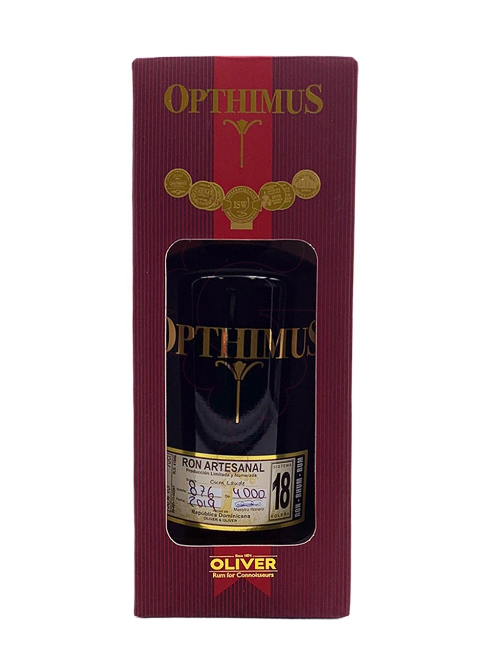 Photo Rum Opthimus 18 Years