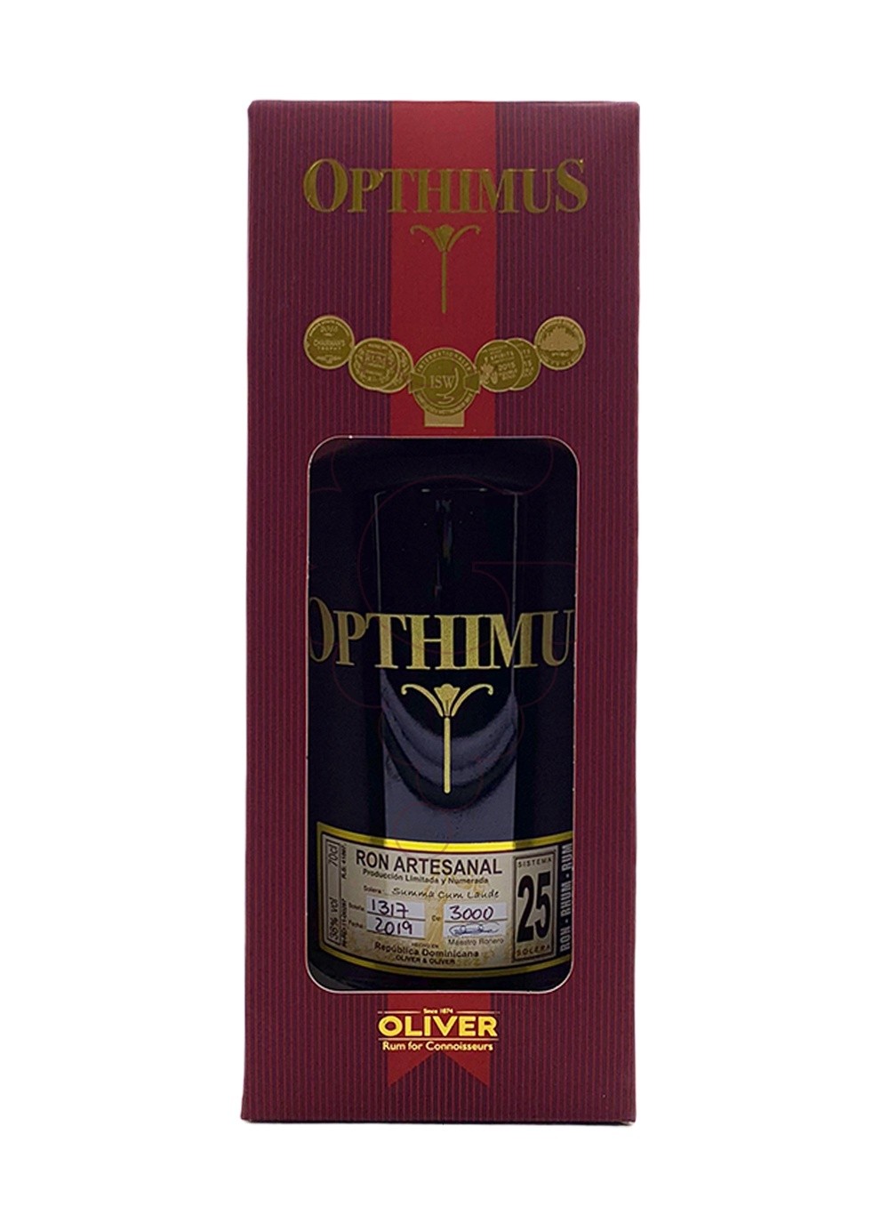 Photo Rum Opthimus 25 Years