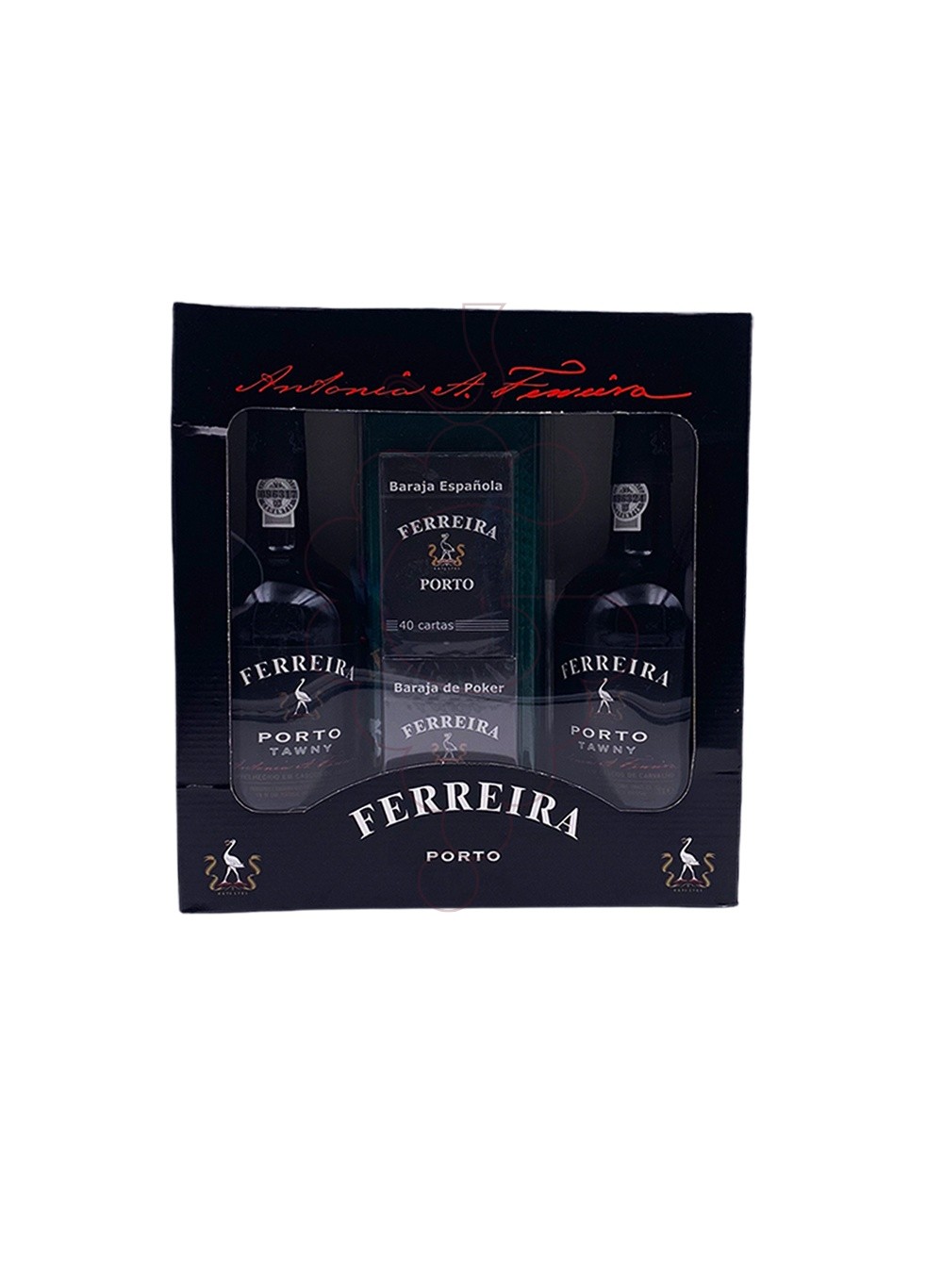 Photo Ferreira Pack 2 u + Deck of Cards fortified wine