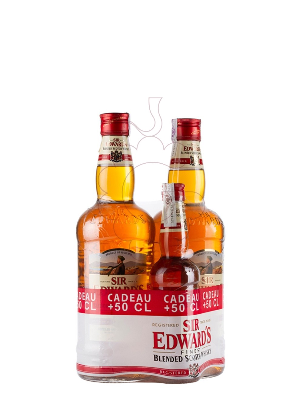 Photo Whisky Pack 2 Sir Edward's 2LT+1 Sir Edward's 50cl