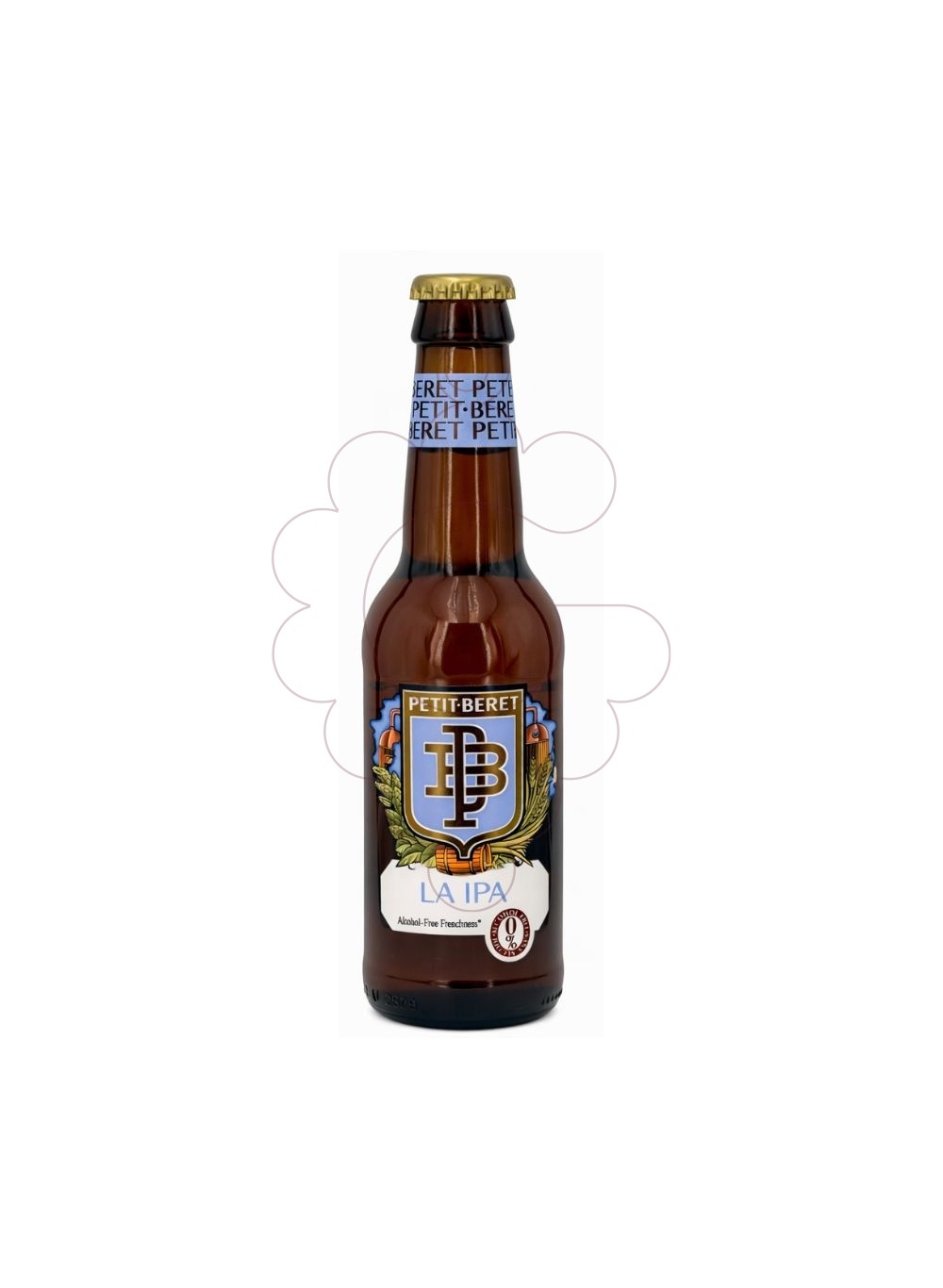 Photo Non-alcoholic beer Petit-beret la ipa s/alc 33 cl
