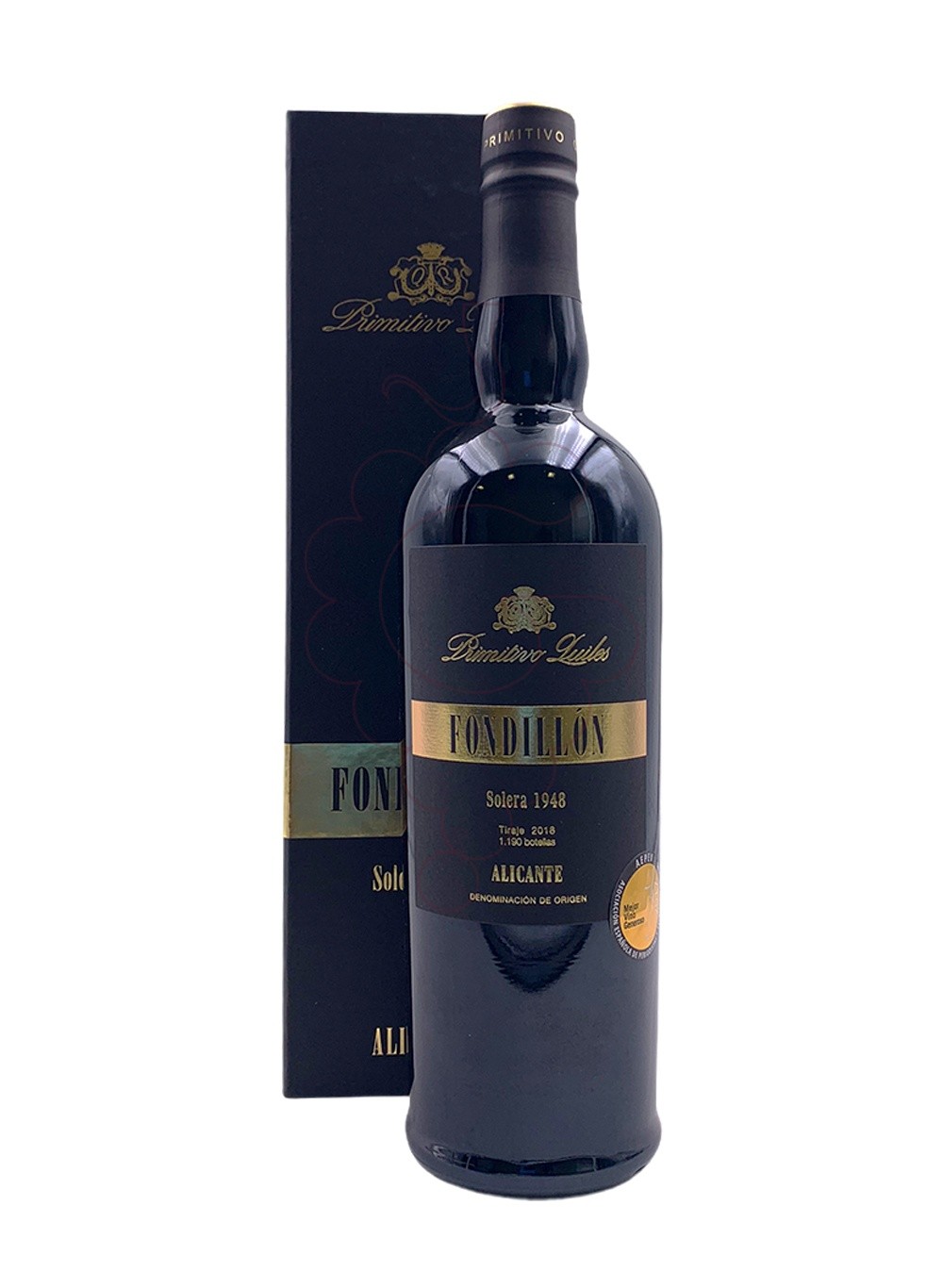 Photo Primitivo Quiles Fondillón Solera 1948 fortified wine