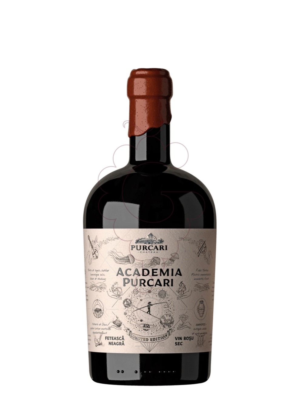 Photo Purcari Academia Feteasca Neagra red wine