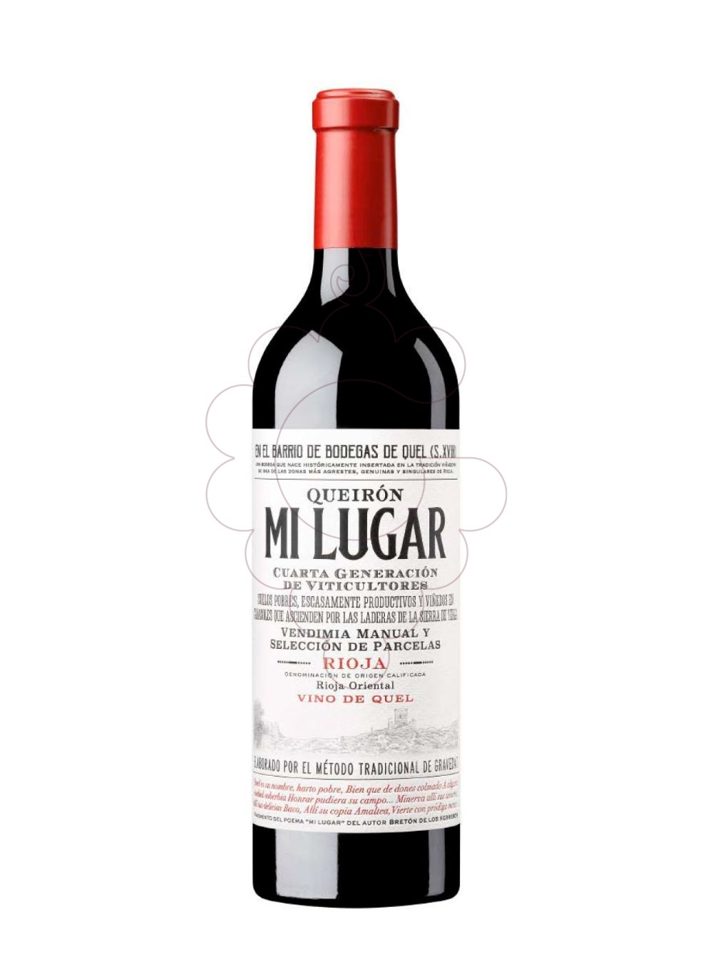 Photo Queiron Mi Lugar red wine