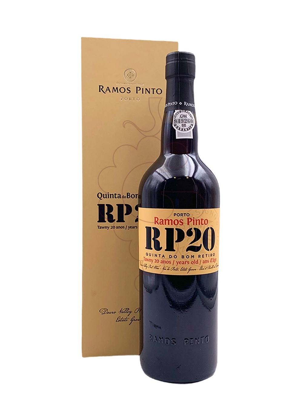 Photo Ramos Pinto Tawny 20 Years fortified wine