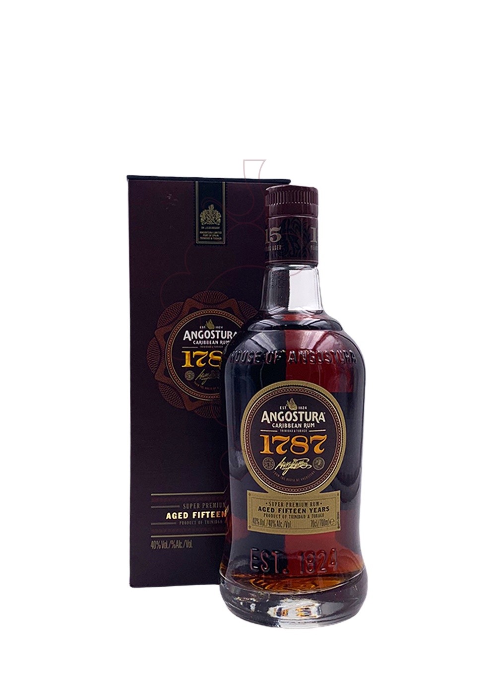 Photo Rum Angostura 1787