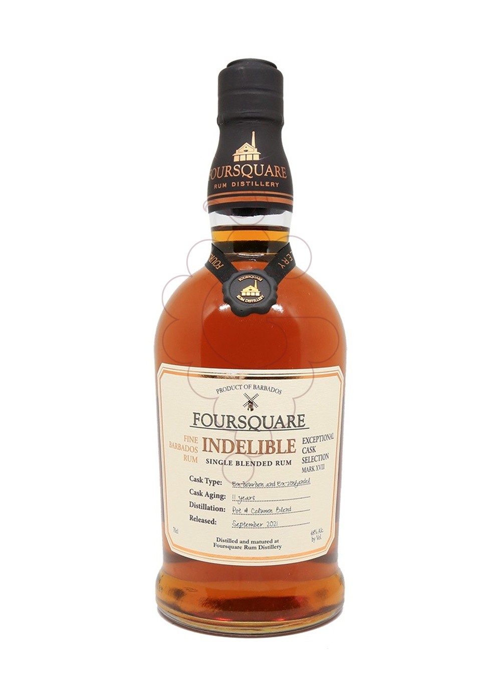 Photo Rum Ron foursquare indelible 70cl