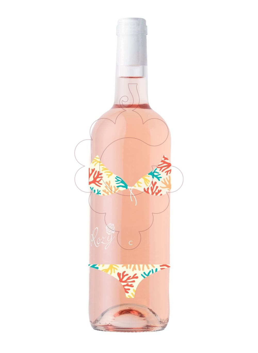 Photo Rozy Dom Brial Magnum rosé wine